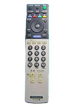 【中古】【良い】ソニー デジタルテレビリモコン RM-JD005 【中古】【良い】ソニー デジタルテレビリモコン RM-JD005