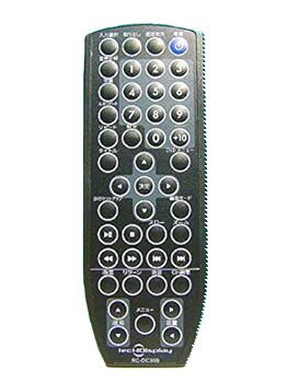 【中古】【良い】tecHDisplay DVDリモコン RC-DC30B