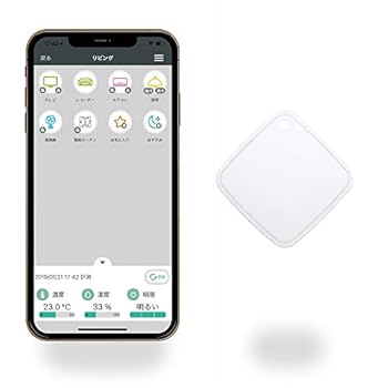 【中古】【良い】ラトックシステム スマート家電リモコン スマホで家電をコントロール ※重さわずか16g / 赤外線到達距離30m / 壁掛けフック搭載 RS-W...