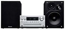 【中古】【良い】パナソニック ミニコンポ FM/AM 2バンド Bluetooth対応 ハイレゾ音源対応 シルバー SC-PMX90-S
