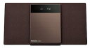 【中古】【良い】パナソニック ミニコンポ FM/AM 2バンド Bluetooth対応 4GBメモリー内蔵 ブラウン SC-HC410-T