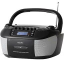 【中古】【良い】とうしょう ラジカセ カラオケ対応 (CD/DVD/カセットテープ/USB/SD 再生) ラジオAM/FM 2WAY電源 マイク2本付き 軽量 ...
