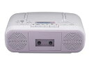 【中古】【良い】TOSHIBA CDラジオカセットレコーダー ラジカセ コンパクト ピンク TY-CDS8(P)