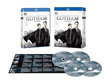 【中古】【良い】GOTHAM/ゴッサム 4thシーズン ブルーレイ コンプリート・ボックス (1~22話・4枚組) [Blu-ray]