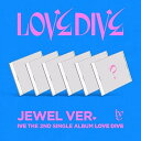 【中古】【良い】IVE 2nd シングル - LOVE DIVE (Jewel Version) (ランダムバージョン) (限定盤)
