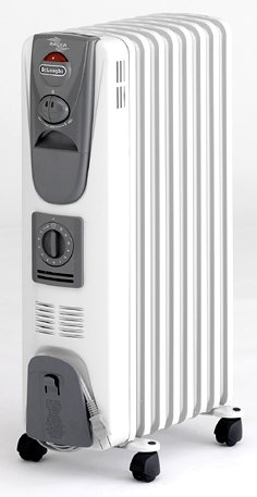 【中古】【非常に良い】DeLonghi オイル・ラジエーターヒーター L字フィン 8枚 HR0308 ...