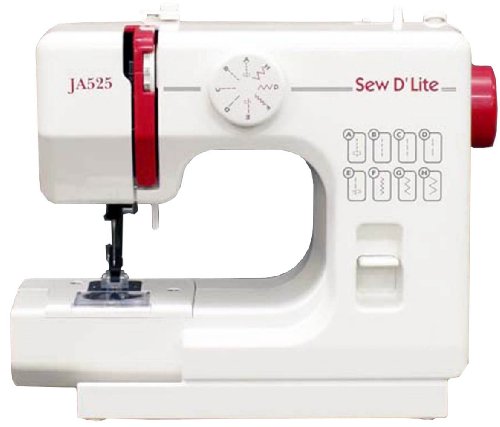 【中古】【非常に良い】JANOME コンパクト電動ミシン 【sew D`Lite】 JA525