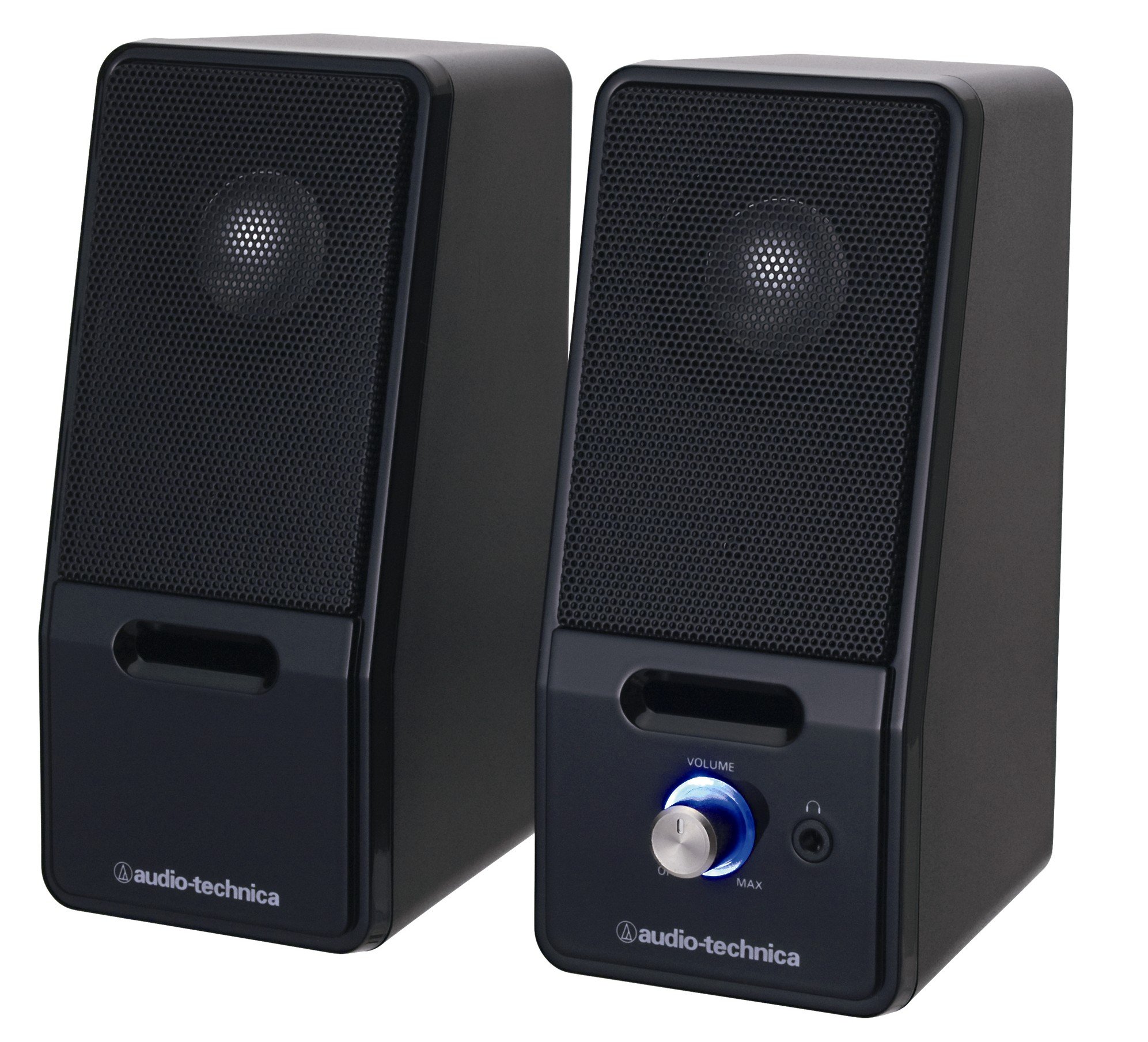 Audio Technica - 【中古】【非常に良い】オーディオテクニカ アクティブスピーカー AT-SP121 BK