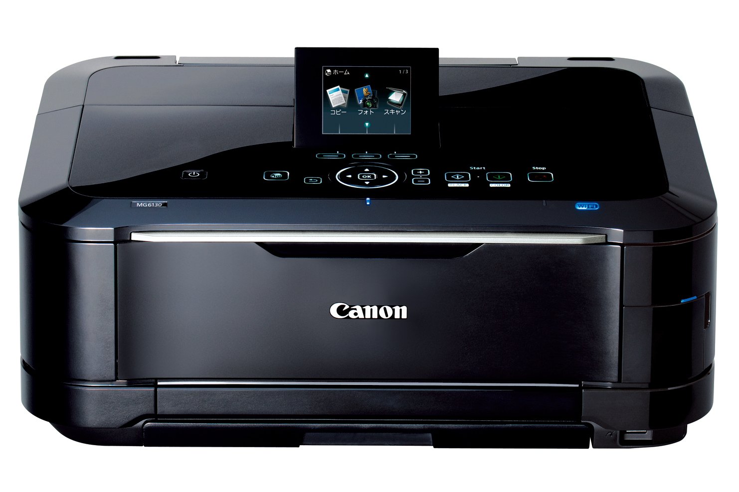 【中古】【非常に良い】旧モデル Canon インクジェットプリンター複合機 PIXUS MG6130BK ブラック