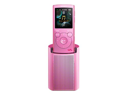 【中古】【非常に良い】SONY ウォークマン Eシリーズ 2GB スピーカー付 ピンク NW-E062K/P