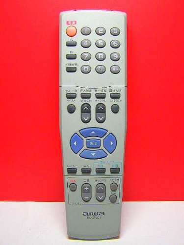 【メーカー名】AIWA【メーカー型番】【ブランド名】アイワ【商品説明】アイワ チューナーリモコン RC-ZVS01・画像はイメージ写真ですので付属品など画像の通りではないこともございます。　付属品については商品タイトルに記載がない場合がありますので、　ご不明な場合はメッセージにてお問い合わせください。・当店ではレコード盤には商品タイトルに［レコード］と表記しております。　表記がない物はすべてCDですのでご注意ください。・当店では初期不良に限り、商品到着から7日間は返品を 受付けております。　お問い合わせ・メールにて不具合詳細をご連絡ください。・他モールとの併売品の為、完売の際はキャンセルご連絡させて頂きます。・中古品の商品タイトルに「限定」「初回」「保証」「DLコード」などの表記がありましても、　特典・付属品・帯・保証等は付いておりません。・電子辞書、コンパクトオーディオプレーヤー等のイヤホンは写真にありましても　衛生上、基本お付けしておりません。※未使用品は除く・品名に【import】【輸入】【北米】【海外】等の国内商品でないと把握できる表記商品について　国内のDVDプレイヤー、ゲーム機で稼働しない場合がございます。予めご了承の上、購入ください。・掲載と付属品が異なる場合は確認のご連絡をさせて頂きます。ご注文からお届けまで1、ご注文⇒ご注文は24時間受け付けております。2、注文確認⇒ご注文後、当店から注文確認メールを送信します。3、お届けまで3〜10営業日程度とお考えください。4、入金確認⇒前払い決済をご選択の場合、ご入金確認後、配送手配を致します。5、出荷⇒配送準備が整い次第、出荷致します。配送業者、追跡番号等の詳細をメール送信致します。6、到着⇒出荷後、1〜3日後に商品が到着します。　※離島、北海道、九州、沖縄は遅れる場合がございます。予めご了承下さい。・お電話でのお問合せは少人数で運営の為受け付けておりませんので、お問い合わせ・メールにてお願い致します。★お客様都合によるご注文後のキャンセル・返品は　お受けしておりませんのでご了承ください。