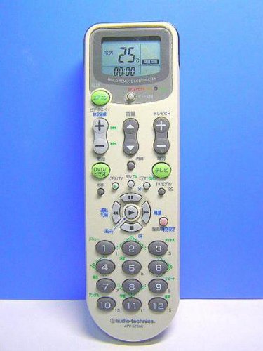 【中古】【非常に良い】audio-technica 各社共通リモコン ATV-529AC