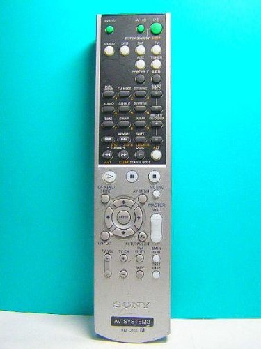 【中古】【非常に良い】SONY AV SYSTEM3リモコン RM-U700