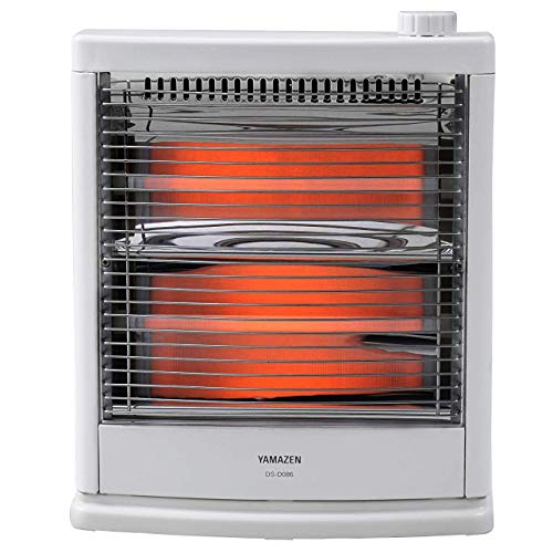 【中古】【非常に良い】[山善] 電気ストーブ ヒーター 小型 足元 転倒OFFスイッチ 出力切替2段階 簡単..