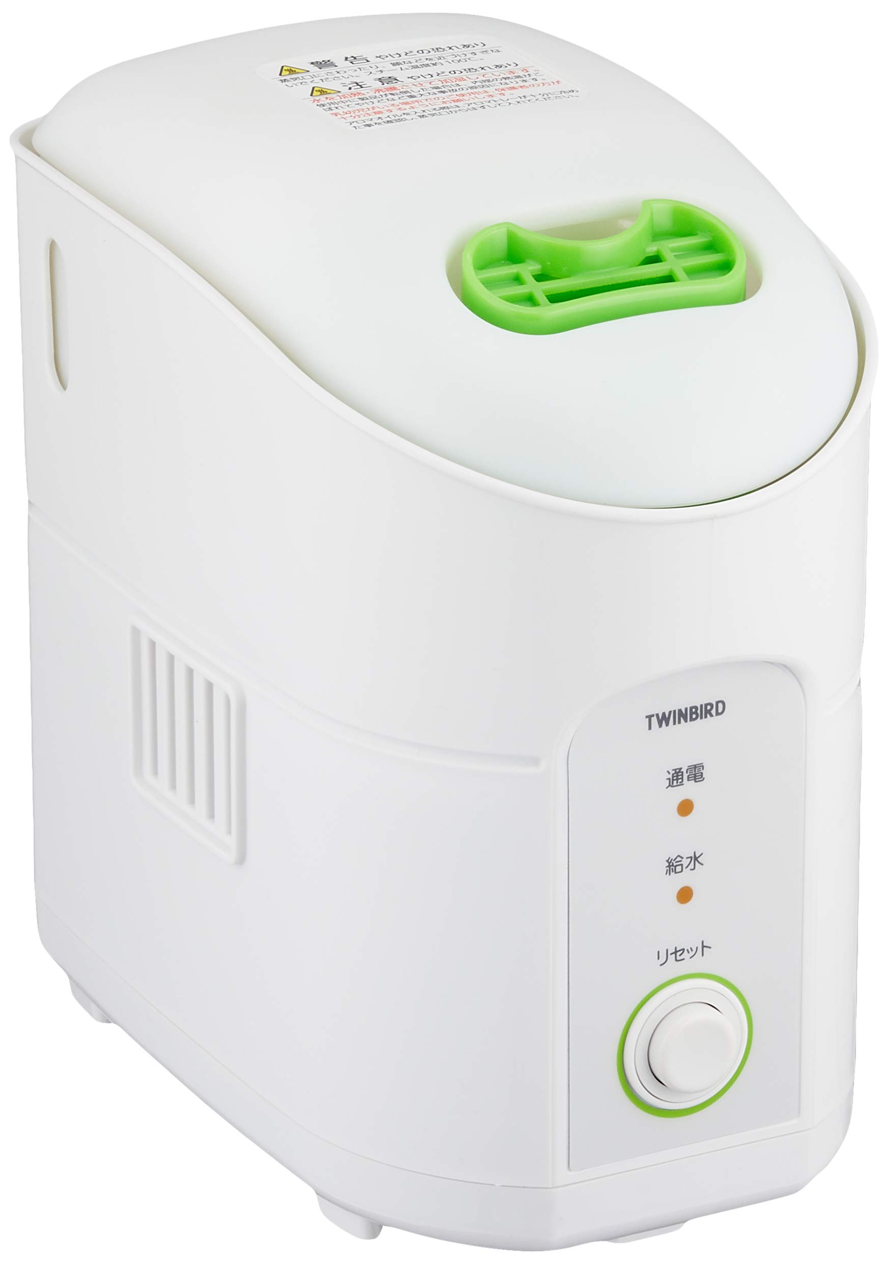 【中古】【非常に良い】ツインバード SK-4976W ミントアロマオイル付パーソナル加湿器 卓上 加熱式 タ..