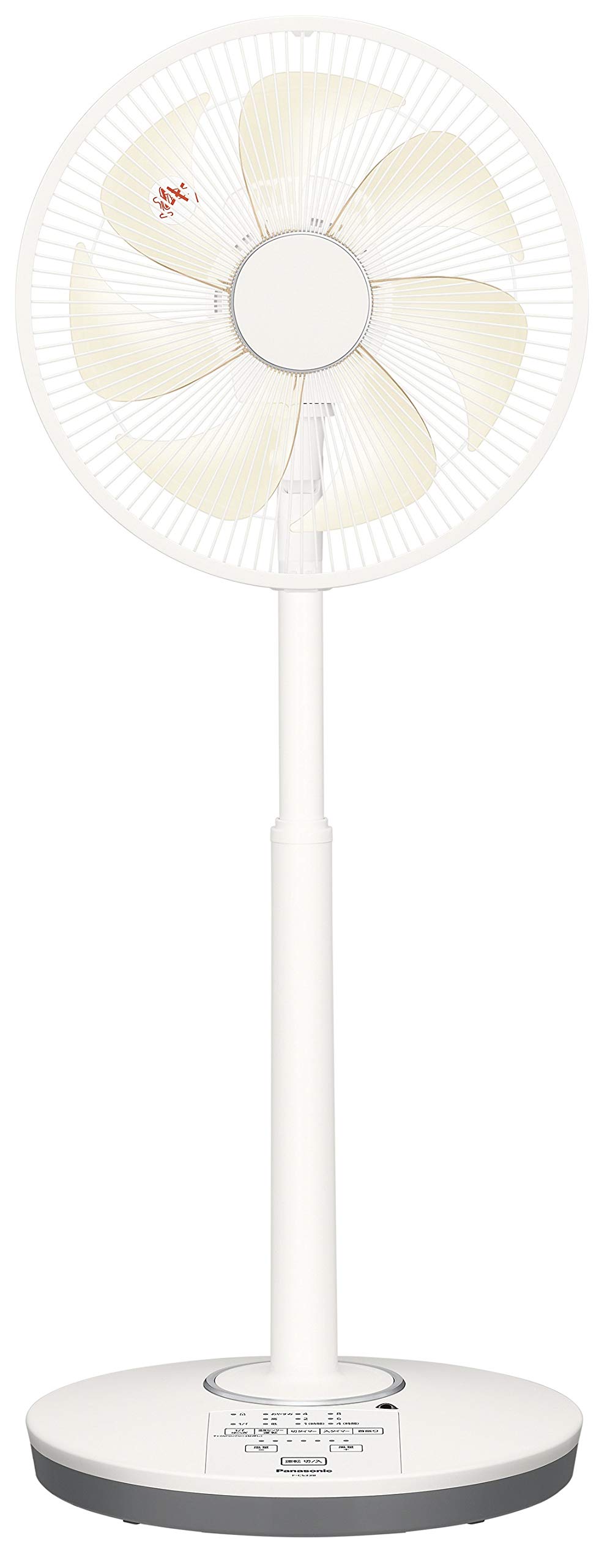 【中古】【非常に良い】パナソニック リビング扇風機 DCモーター 温度センサー搭載 切/入タイマー付 シルキーベージュ F-CS338-C