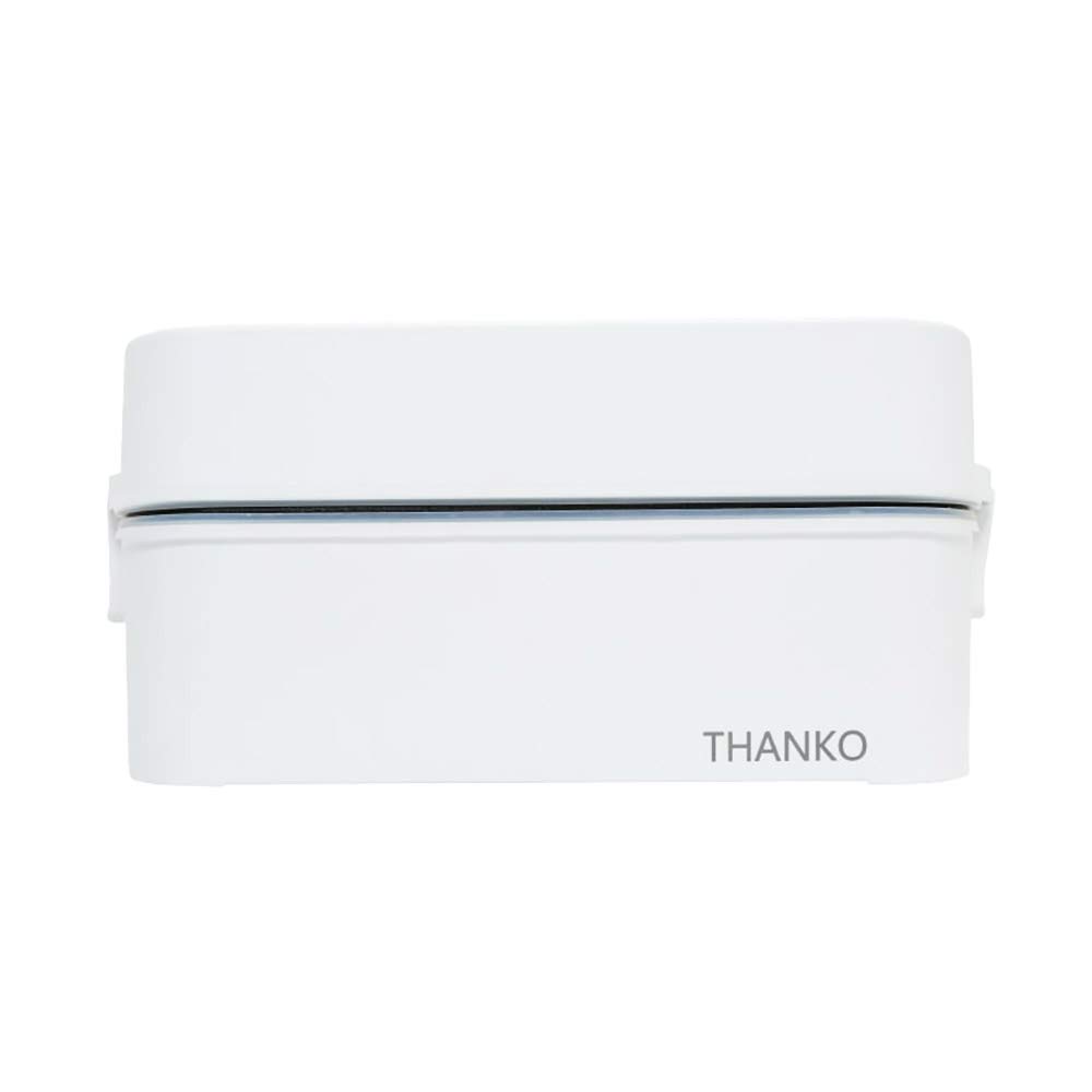 【中古】【非常に良い】THANKO 弁当箱型炊飯器 1合炊き 蒸し調理 お弁当 炊き立て お米もおかずもこれ..