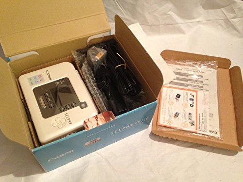【中古】【非常に良い】Canon コンパクトフォトプリンタ SELPHY (セルフィ) CP730