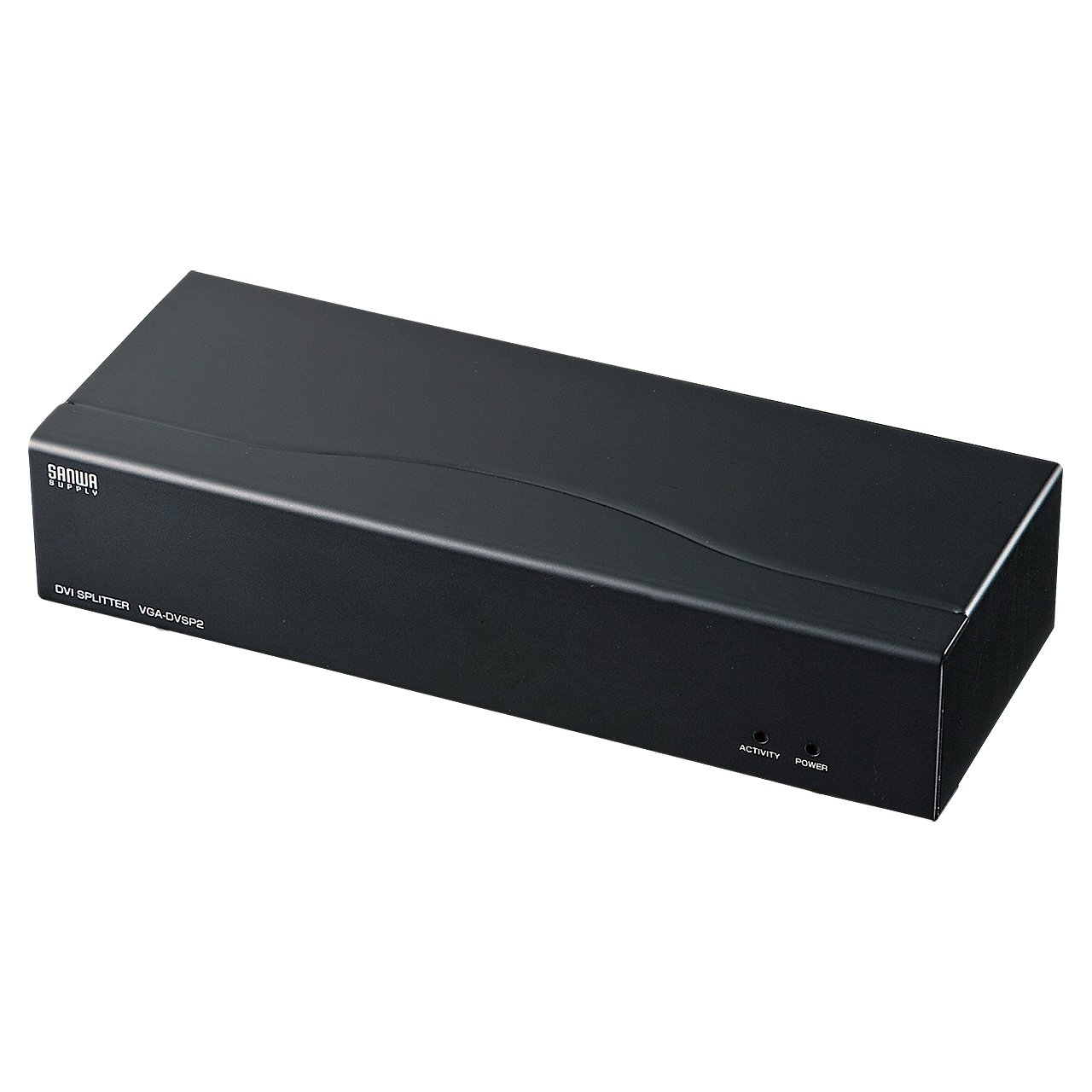 【中古】【非常に良い】サンワサプライ DVIディスプレイ分配器(2分配) フルHD対応 VGA-DVSP2