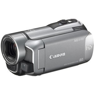 【中古】【非常に良い】Canon フルハイビジョンビデオカメラ iVIS HF R10 シルバー IVISHFR10 (内蔵メモリ8GB)