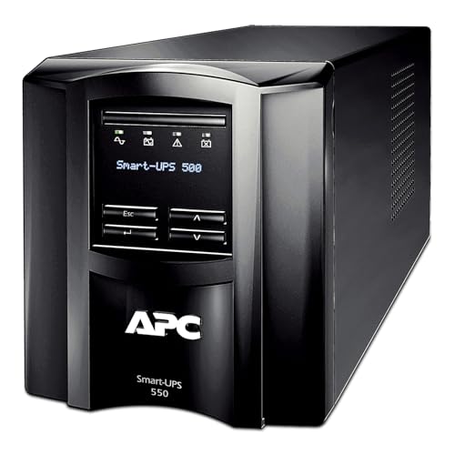 Ups - 【中古】【非常に良い】シュナイダーエレクトリック(APC) 無停電電源装置 UPS 500VA/360W SMT500J ラインインタラクティブ給電 正弦波