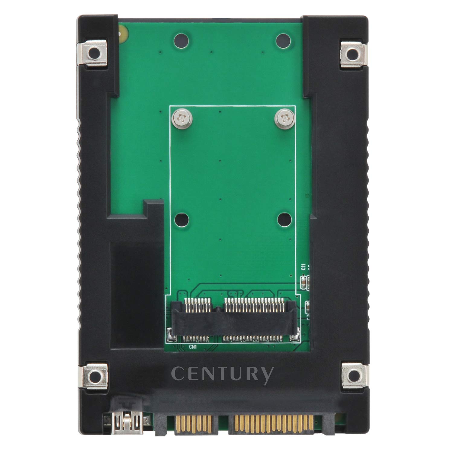 【中古】【非常に良い】センチュリー mSATA-SSD to 2.5SATA変換アダプター 「裸族のインナー for mSATA」 CRIN25MS