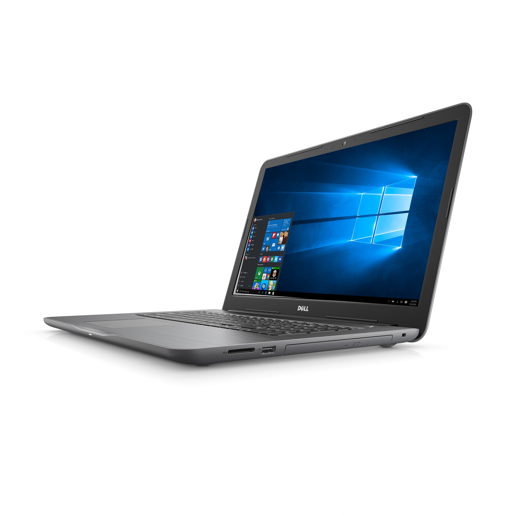 【中古】【非常に良い】Dell Inspiron 17.3 FHD Laptop (7th Generation i7 16GB RAM 2 TB HDD) (i5767-6370GRY) by Dell
