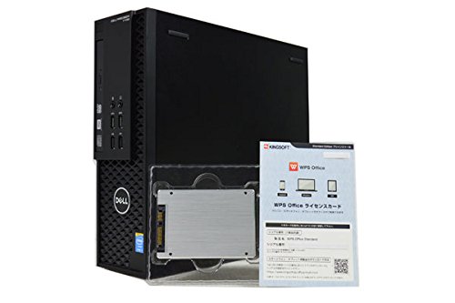 【中古】【非常に良い】デスクトップパソコン 【WPS OFFICE搭載】 SSD 240GB (新 品 換 装) DELL Precision T1700 Workstation 第4世代 Core i7 4770 /1