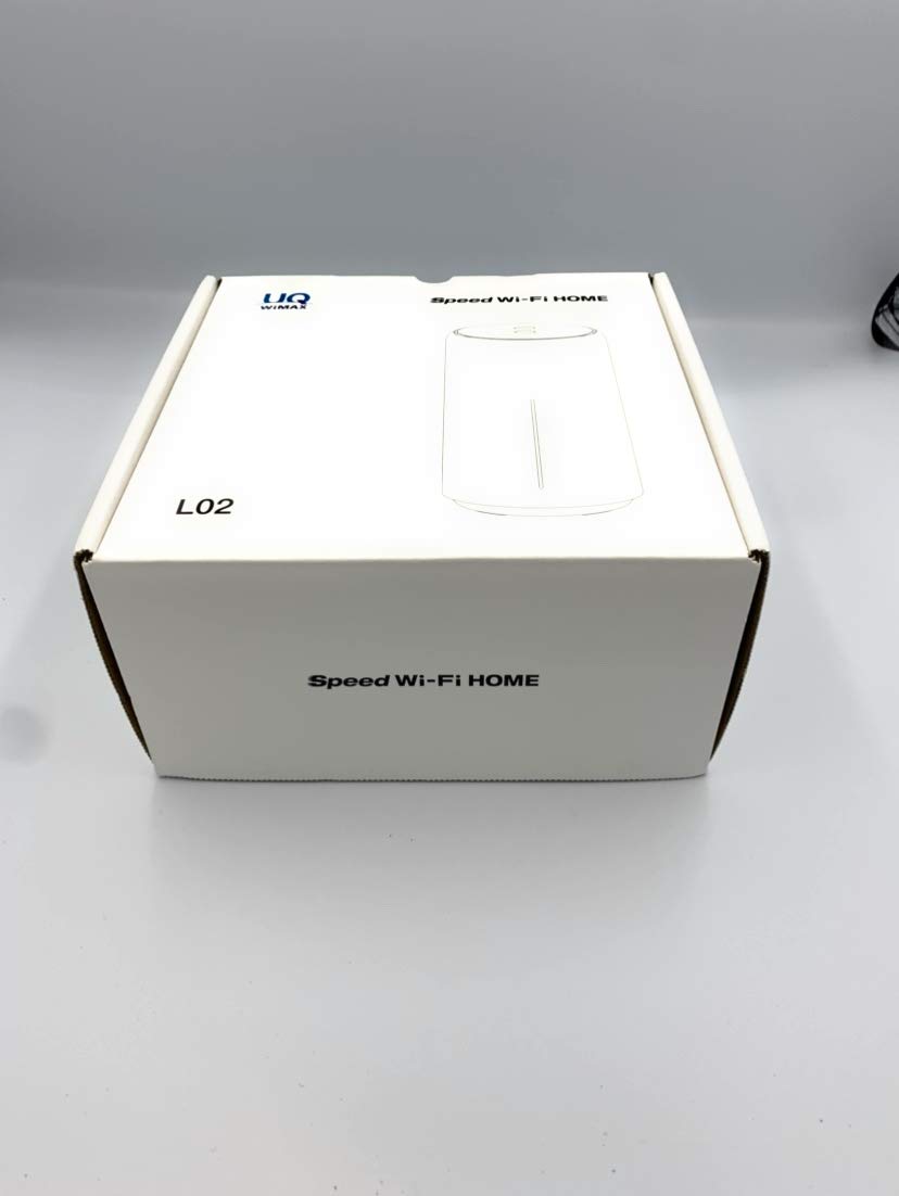【中古】【非常に良い】Speed Wi-Fi HOME L02 white UQ版 白