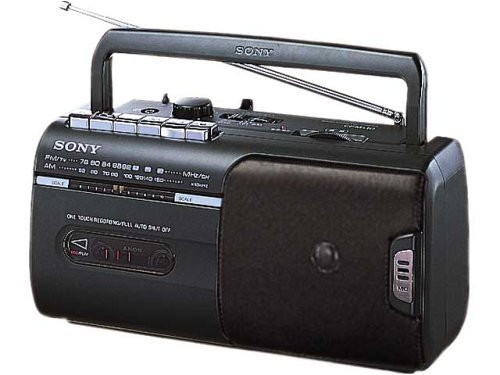 【中古】【非常に良い】SONY モノラルラジカセ CFM-10-B