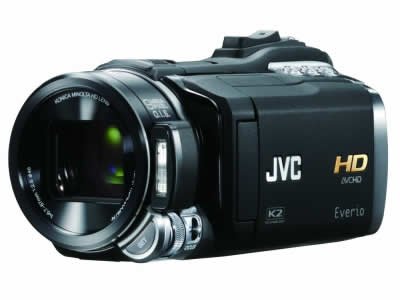 【中古】【非常に良い】JVCケンウッド ビクター ハイビジョンメモリームービー ブラック GZ-HM ...