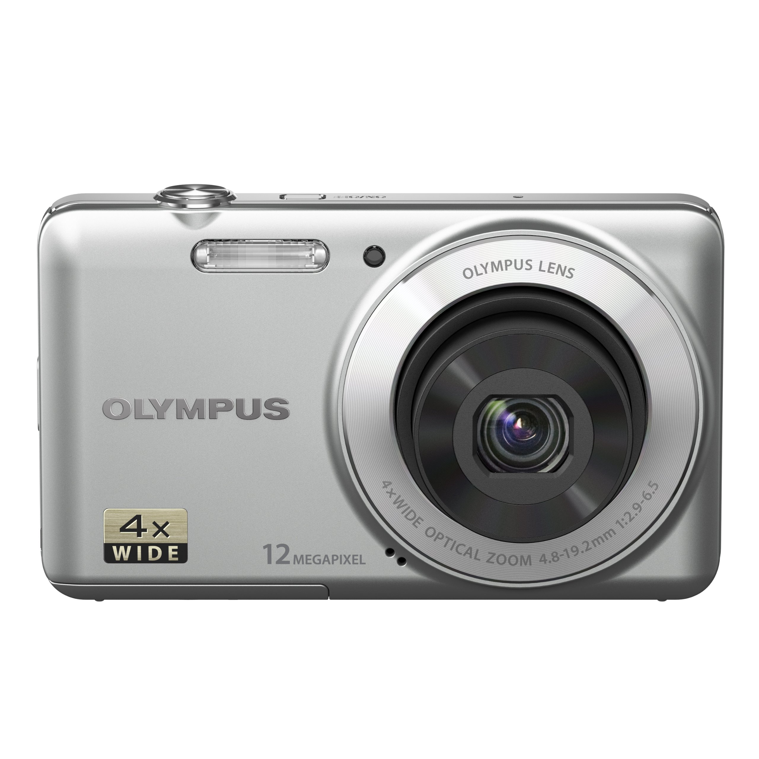 【中古】【非常に良い】OLYMPUS デジタルカメラ VG-110 シルバー 1200万画素 広角27mm 光学4倍ズーム VG-110 SLV