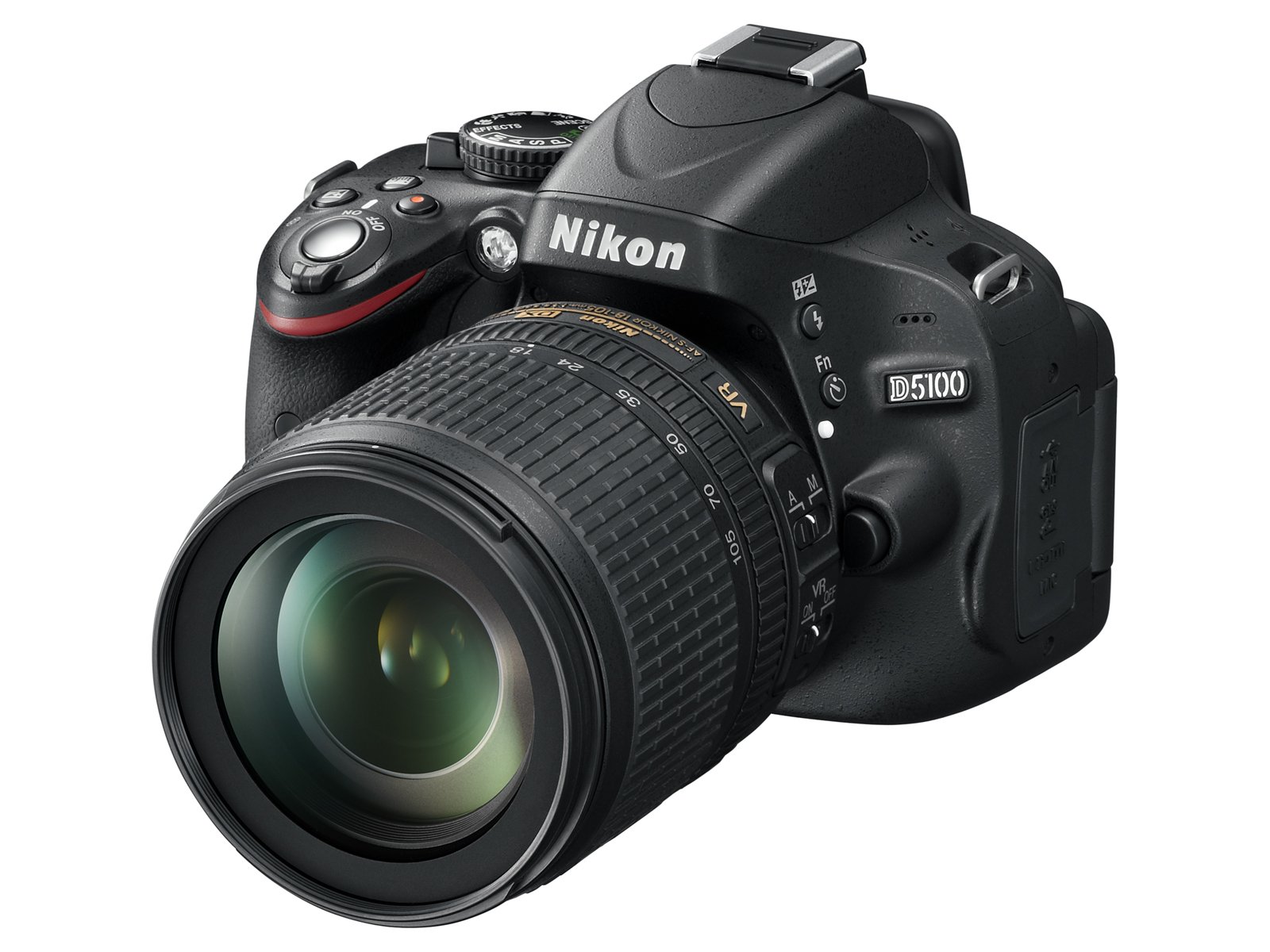 【中古】【非常に良い】Nikon デジタル一眼レフカメラ D5100 18-105VR レンズキット