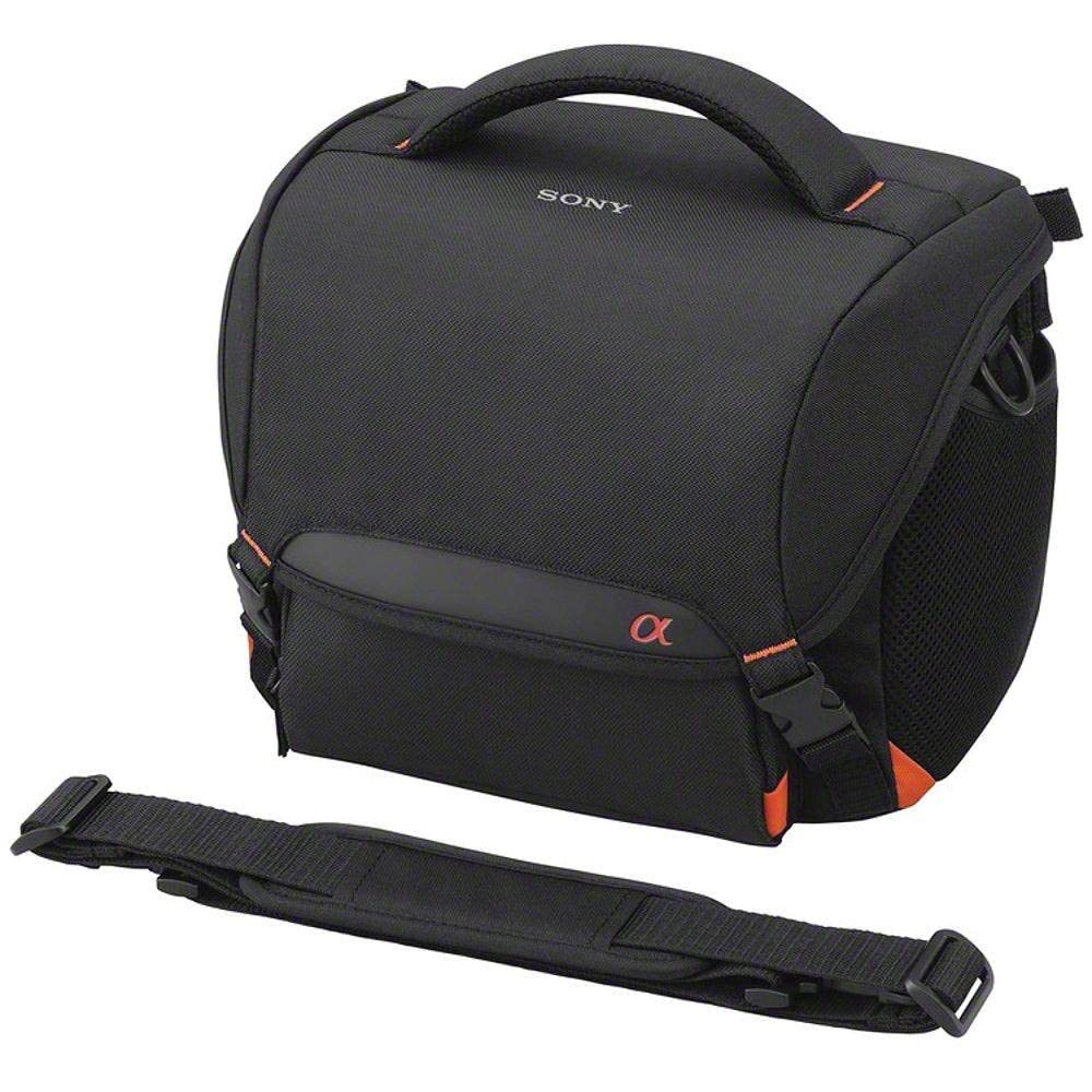 【中古】【非常に良い】SONY ソフトキャリングケース LCS-SC8/B ブラック