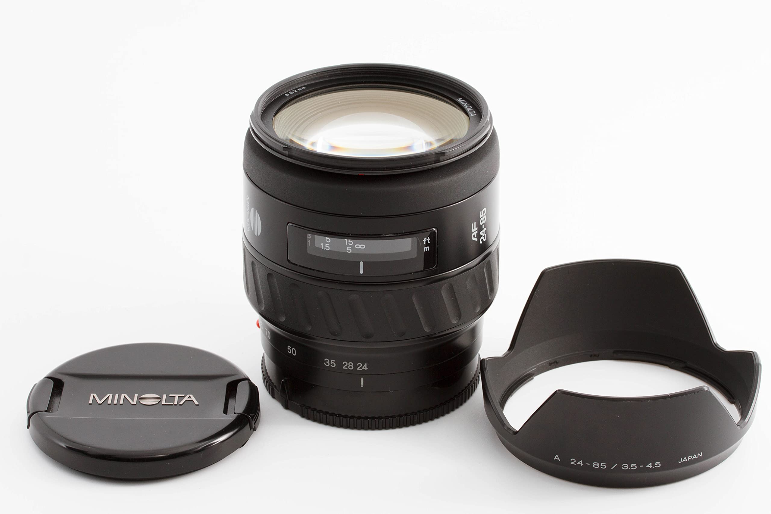 【メーカー名】ミノルタ【メーカー型番】【ブランド名】Minolta【商品説明】Minolta AF レンズ 24-85mm F3.5-4.5・画像はイメージ写真ですので付属品など画像の通りではないこともございます。　付属品については商品タイトルに記載がない場合がありますので、　ご不明な場合はメッセージにてお問い合わせください。・当店ではレコード盤には商品タイトルに［レコード］と表記しております。　表記がない物はすべてCDですのでご注意ください。・当店では初期不良に限り、商品到着から7日間は返品を 受付けております。　お問い合わせ・メールにて不具合詳細をご連絡ください。・他モールとの併売品の為、完売の際はキャンセルご連絡させて頂きます。・中古品の商品タイトルに「限定」「初回」「保証」「DLコード」などの表記がありましても、　特典・付属品・帯・保証等は付いておりません。・電子辞書、コンパクトオーディオプレーヤー等のイヤホンは写真にありましても　衛生上、基本お付けしておりません。※未使用品は除く・品名に【import】【輸入】【北米】【海外】等の国内商品でないと把握できる表記商品について　国内のDVDプレイヤー、ゲーム機で稼働しない場合がございます。予めご了承の上、購入ください。・掲載と付属品が異なる場合は確認のご連絡をさせて頂きます。ご注文からお届けまで1、ご注文⇒ご注文は24時間受け付けております。2、注文確認⇒ご注文後、当店から注文確認メールを送信します。3、お届けまで3〜10営業日程度とお考えください。4、入金確認⇒前払い決済をご選択の場合、ご入金確認後、配送手配を致します。5、出荷⇒配送準備が整い次第、出荷致します。配送業者、追跡番号等の詳細をメール送信致します。6、到着⇒出荷後、1〜3日後に商品が到着します。　※離島、北海道、九州、沖縄は遅れる場合がございます。予めご了承下さい。・お電話でのお問合せは少人数で運営の為受け付けておりませんので、お問い合わせ・メールにてお願い致します。★お客様都合によるご注文後のキャンセル・返品は　お受けしておりませんのでご了承ください。