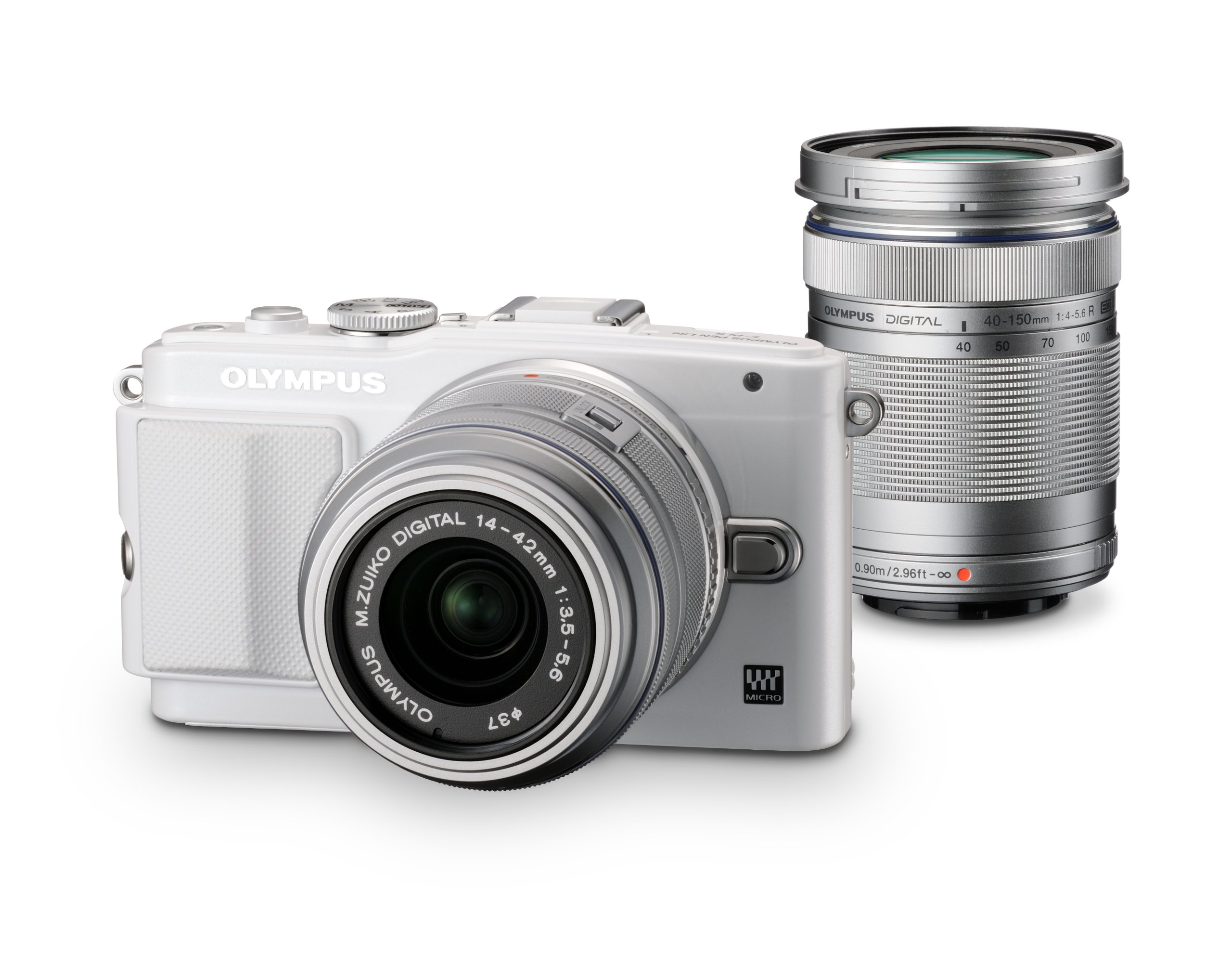 【中古】【非常に良い】OLYMPUS ミラーレス一眼 PEN Lite E-PL6 ダブルズームキット ホワイト E-PL6 DZKIT WHT