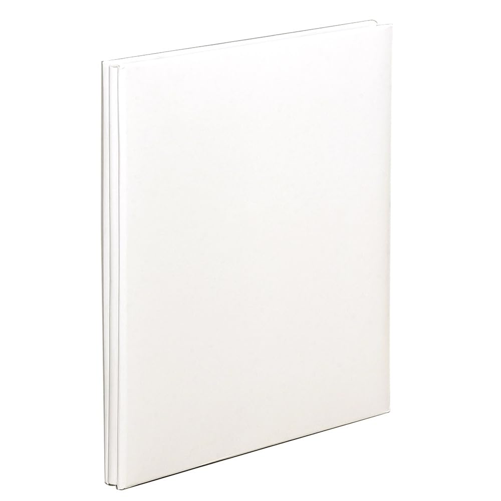 【中古】【非常に良い】ナカバヤシ フリーアルバム スウィートカラーズ 100年台紙A4 ホワイト アH-A4F-142-W