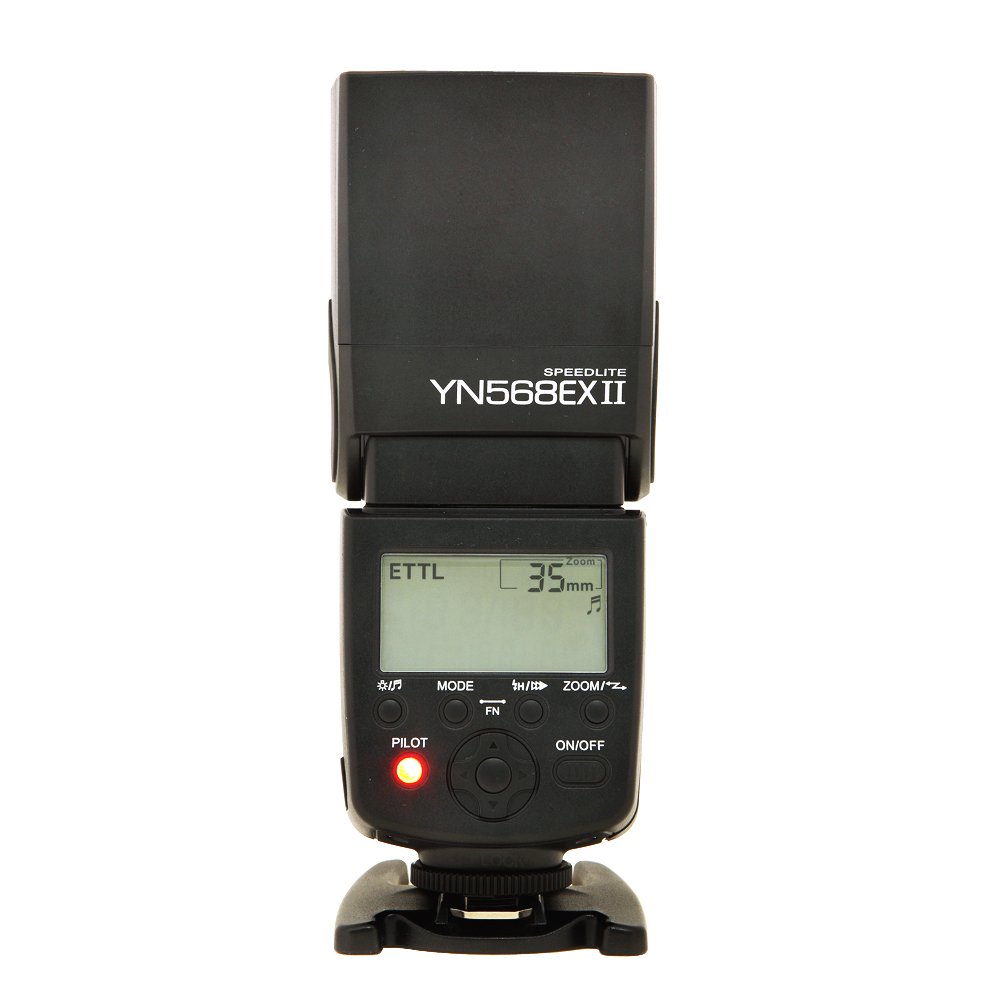 【中古】【非常に良い】Yongnuo製 Speedlight YN568EXII Canon専用 ?Canon7D/60D/600D/1000Dなどに対応..