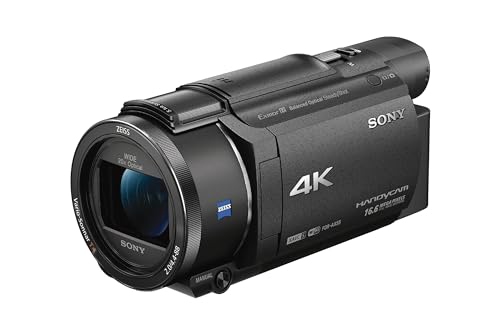 【中古】【非常に良い】SONY ビデオカメラ FDR-AX55 4K 64GB 光学20倍 ブラック Handycam FDR-AX55 BC