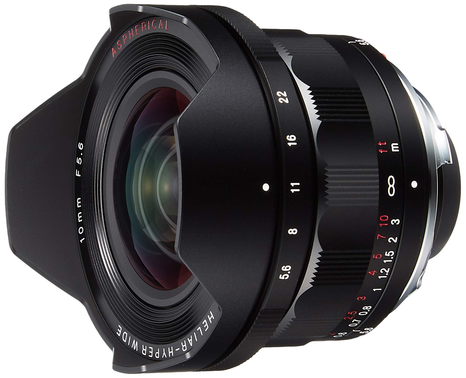VoightLander 単焦点広角レンズ HELIAR-HYPER WIDE 10mm F5.6 ASPHERICAL VM VMマウント対応 ブラック 130142