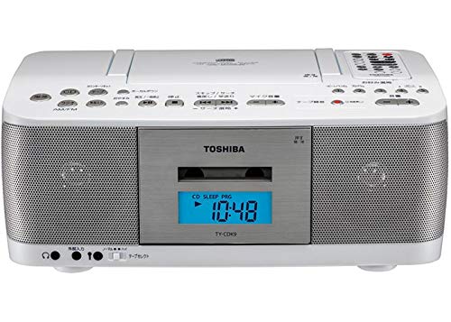 【中古】【非常に良い】東芝 CDラジカセ TY-CDK9 (W) ホワイト