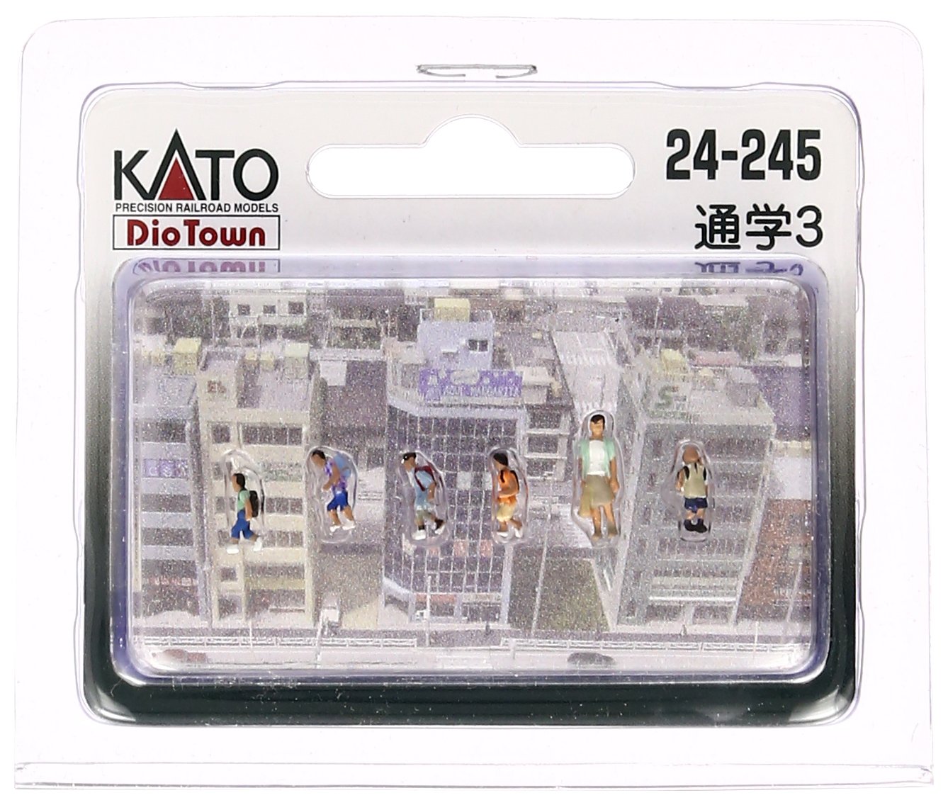 【中古】【非常に良い】カトー(KATO) Nゲージ 通学3 24-245 ジオラマ用品 1