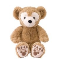 【中古】【非常に良い】ダッフィー　ぬいぐるみ　Sサイズ　約43cm　Duffy　【東京ディズニーシー限定】