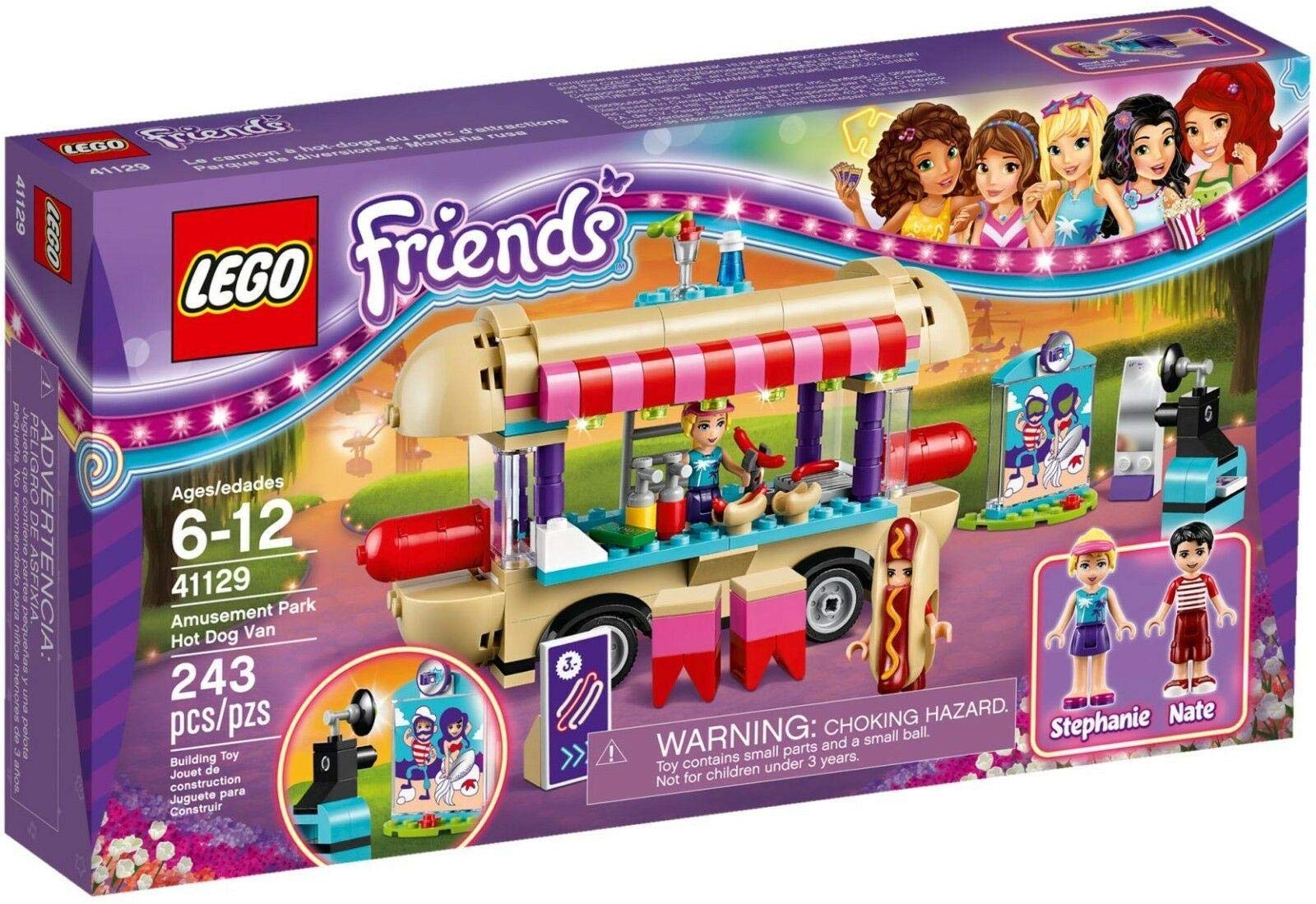 【中古】【非常に良い】レゴ (LEGO) フレンズ 遊園地ホットドッグカー 41129