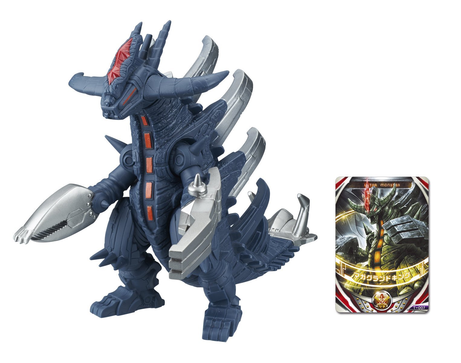 【メーカー名】バンダイ(BANDAI)【メーカー型番】【ブランド名】バンダイ(BANDAI)【商品説明】ウルトラマンオーブ ウルトラ怪獣DX マガグランドキング・画像はイメージ写真ですので付属品など画像の通りではないこともございます。　付属品については商品タイトルに記載がない場合がありますので、　ご不明な場合はメッセージにてお問い合わせください。・当店ではレコード盤には商品タイトルに［レコード］と表記しております。　表記がない物はすべてCDですのでご注意ください。・当店では初期不良に限り、商品到着から7日間は返品を 受付けております。　お問い合わせ・メールにて不具合詳細をご連絡ください。・他モールとの併売品の為、完売の際はキャンセルご連絡させて頂きます。・中古品の商品タイトルに「限定」「初回」「保証」「DLコード」などの表記がありましても、　特典・付属品・帯・保証等は付いておりません。・電子辞書、コンパクトオーディオプレーヤー等のイヤホンは写真にありましても　衛生上、基本お付けしておりません。※未使用品は除く・品名に【import】【輸入】【北米】【海外】等の国内商品でないと把握できる表記商品について　国内のDVDプレイヤー、ゲーム機で稼働しない場合がございます。予めご了承の上、購入ください。・掲載と付属品が異なる場合は確認のご連絡をさせて頂きます。ご注文からお届けまで1、ご注文⇒ご注文は24時間受け付けております。2、注文確認⇒ご注文後、当店から注文確認メールを送信します。3、お届けまで3〜10営業日程度とお考えください。4、入金確認⇒前払い決済をご選択の場合、ご入金確認後、配送手配を致します。5、出荷⇒配送準備が整い次第、出荷致します。配送業者、追跡番号等の詳細をメール送信致します。6、到着⇒出荷後、1〜3日後に商品が到着します。　※離島、北海道、九州、沖縄は遅れる場合がございます。予めご了承下さい。・お電話でのお問合せは少人数で運営の為受け付けておりませんので、お問い合わせ・メールにてお願い致します。★お客様都合によるご注文後のキャンセル・返品は　お受けしておりませんのでご了承ください。