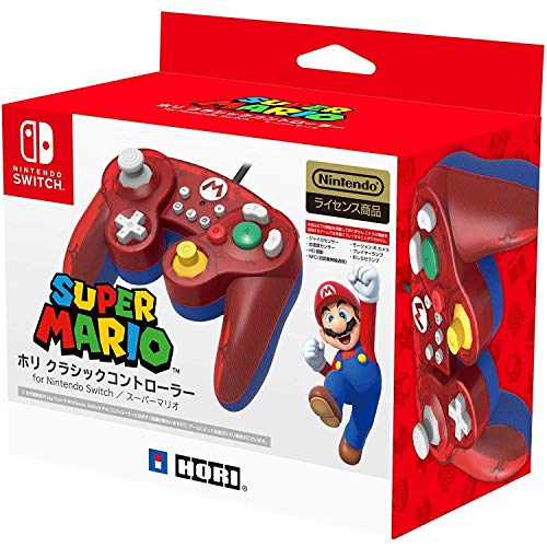【中古】【非常に良い】【任天堂ライセンス商品】ホリ クラシックコントローラー for Nintendo Switch マリオ【Nintendo Switch対応】
