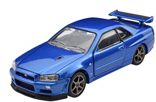 トミカプレミアム RS 日産 スカイライン GT-R V-spec II Nur (ベイサイドブルー)