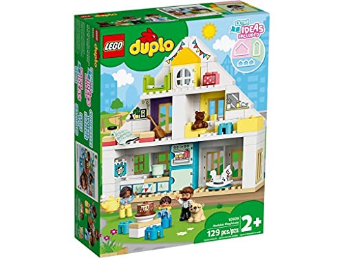 【中古】【非常に良い】レゴ(LEGO) デュプロ デュプロのまち たのしいプレイハウス 10929 おもちゃ ブロック プレゼント幼児 赤ちゃん 家 おうち 男の子 女の子 2歳以上