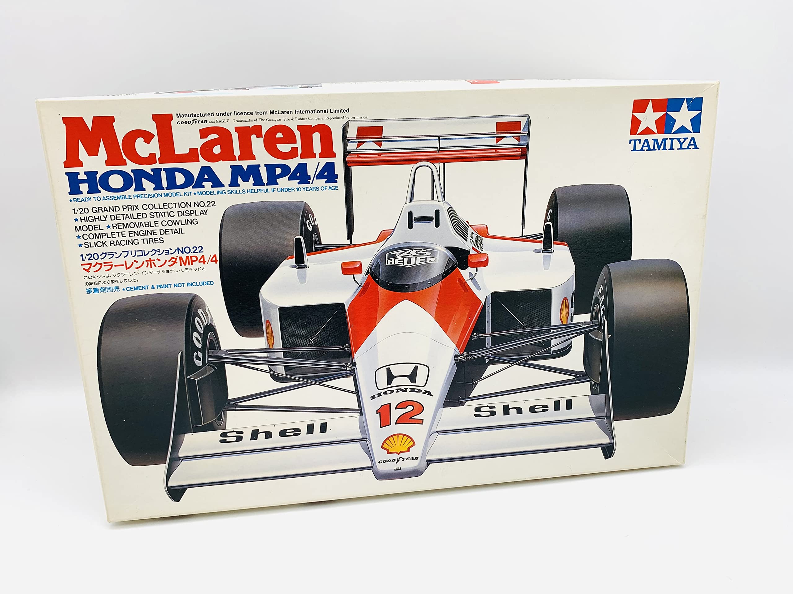 【中古】【非常に良い】タミヤ 1/20 マクラーレン ホンダMP4 / 4 1/20 グランプリコレクション:20022