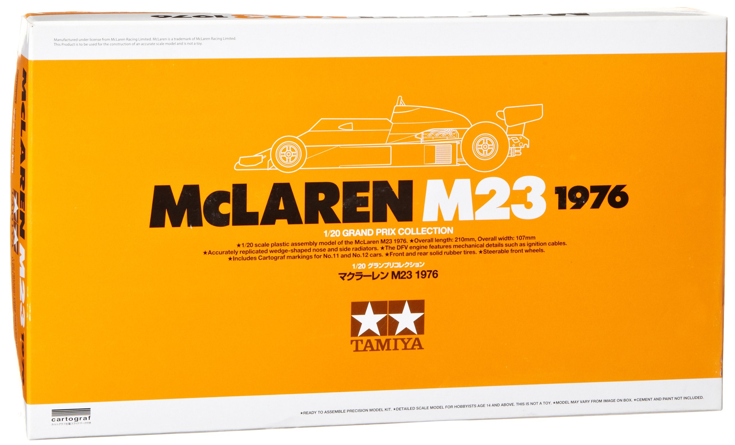 楽天市場】1／20 マクラーレン m23 1976の通販